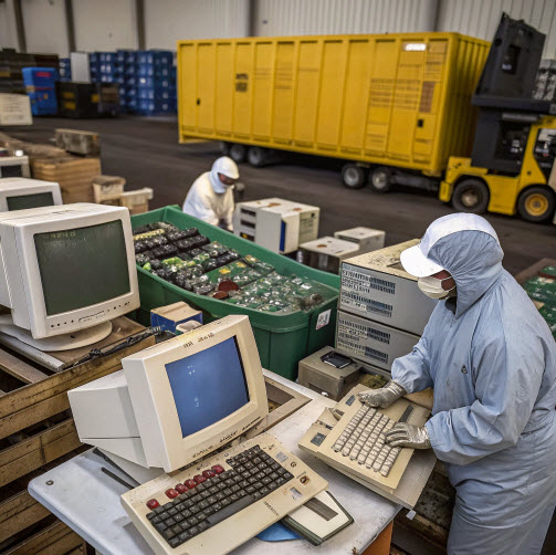 The Journey of a recycled Computer